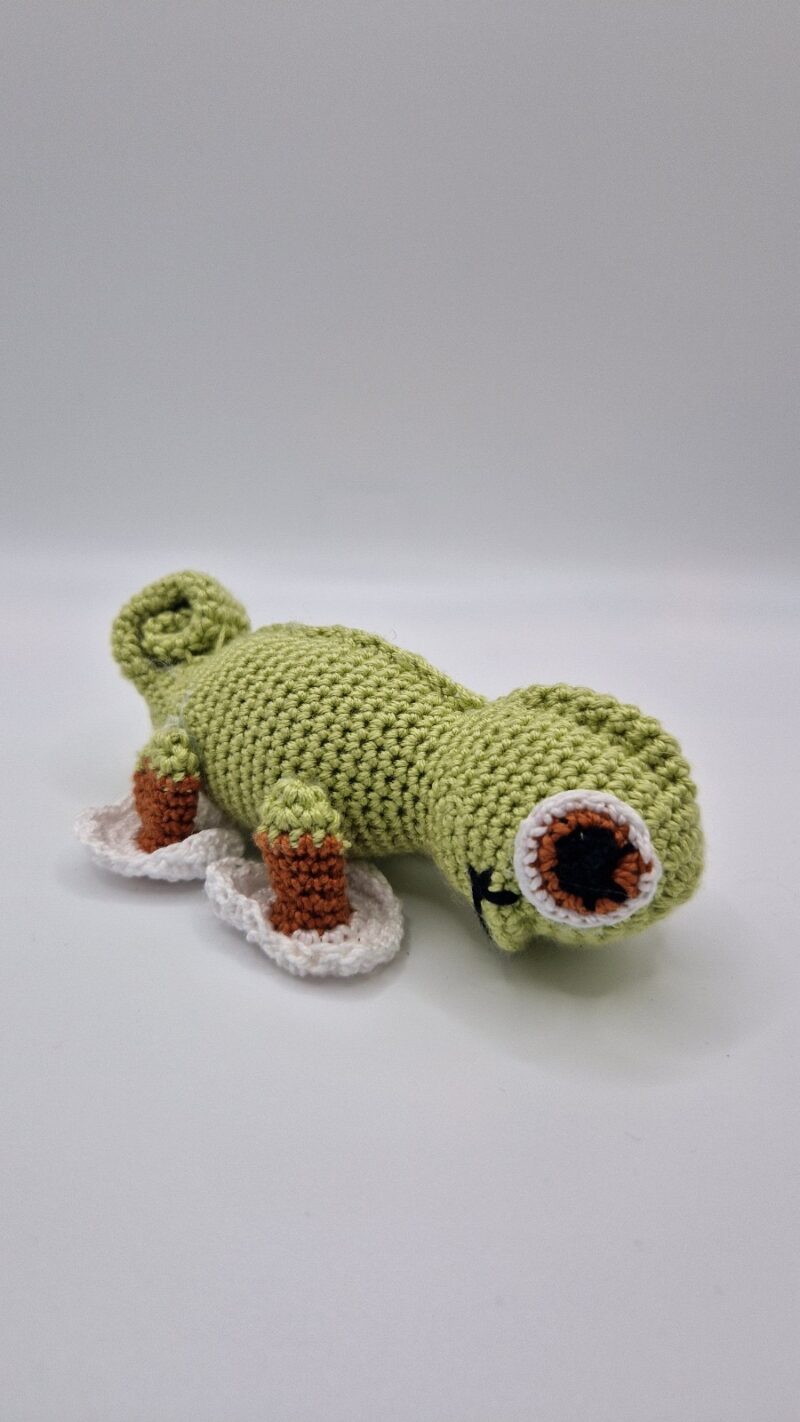 PELUCHE CAMALEON VERD/MARRO