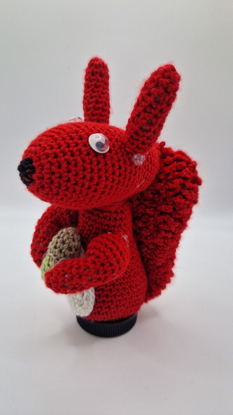 PELUCHE ARDILLA ROJO