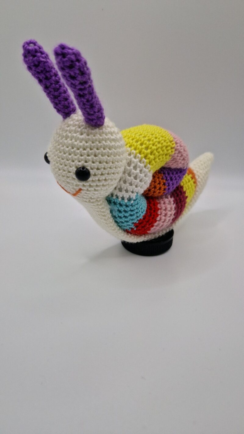 PELUCHE CARACOL BLANCO