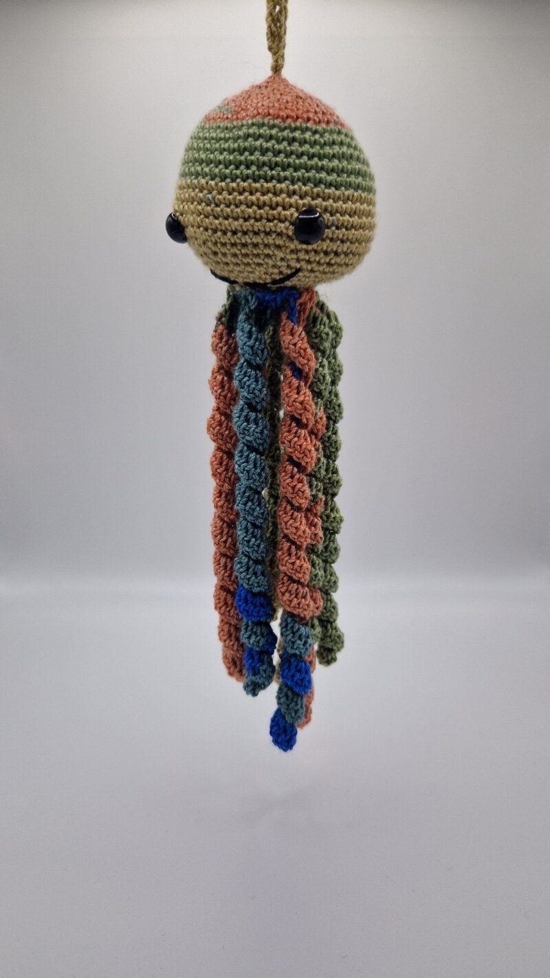PELUCHE PULPO AMARI/VERDE