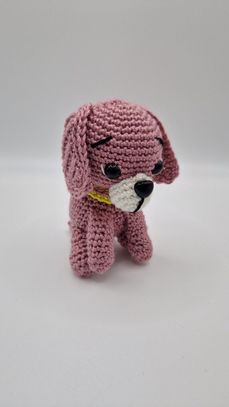 PELUCHE PERRO MORADO